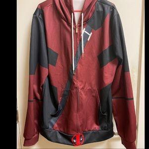 Deadpool Zip Up Hoodie